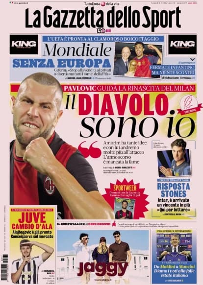 Today’s Papers – Guardiola-style Inter, World Cup without Europe Today’s Papers – Guardiola-style Inter, World Cup without Europe